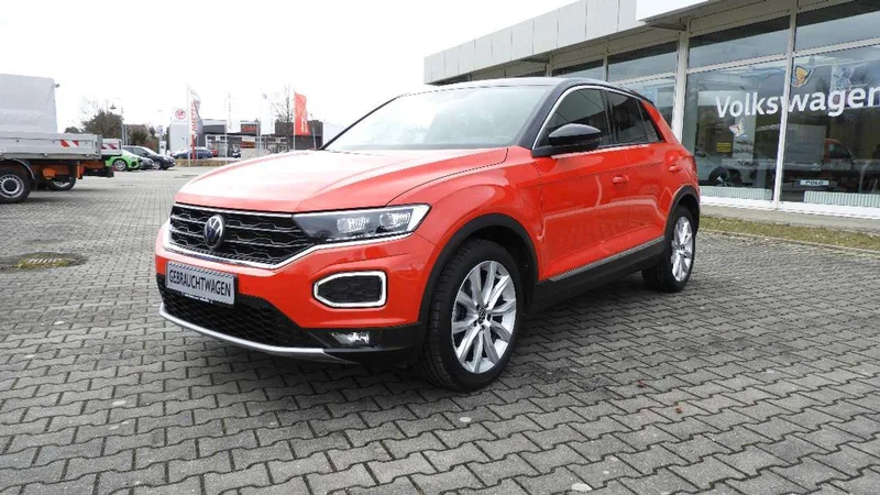 VW T-Roc Sport, SUV/Geländewagen/Pickup, aus dem Bestand von Auto-Kühn Schmölln