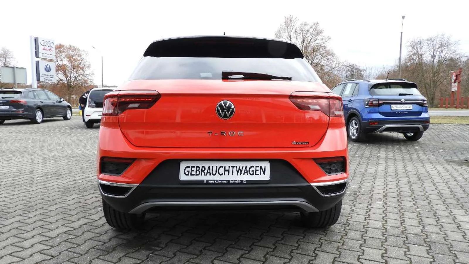 VW T-Roc Sport, SUV/Geländewagen/Pickup, aus dem Bestand von Auto-Kühn Schmölln — Ansicht 4 von 16